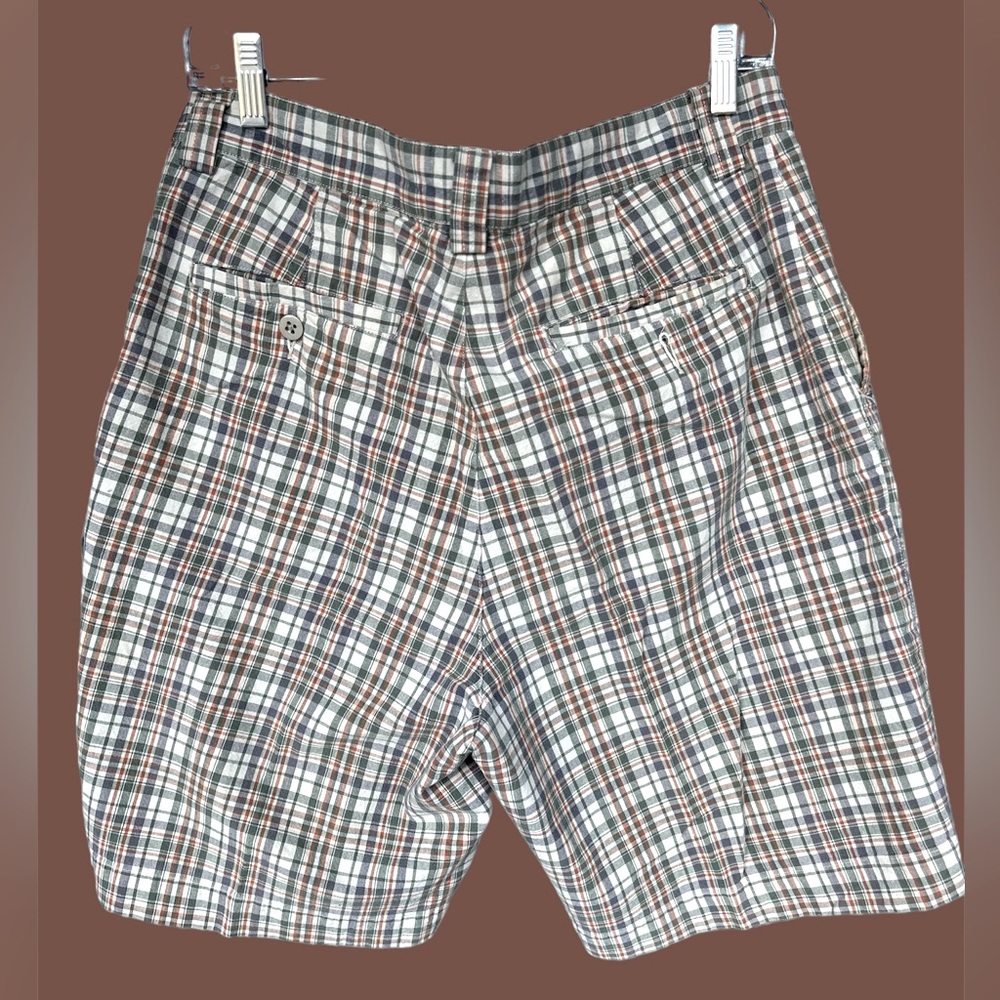 Pre-loved Structure men’s plaid shorts, Multi-Color. In size 34.
